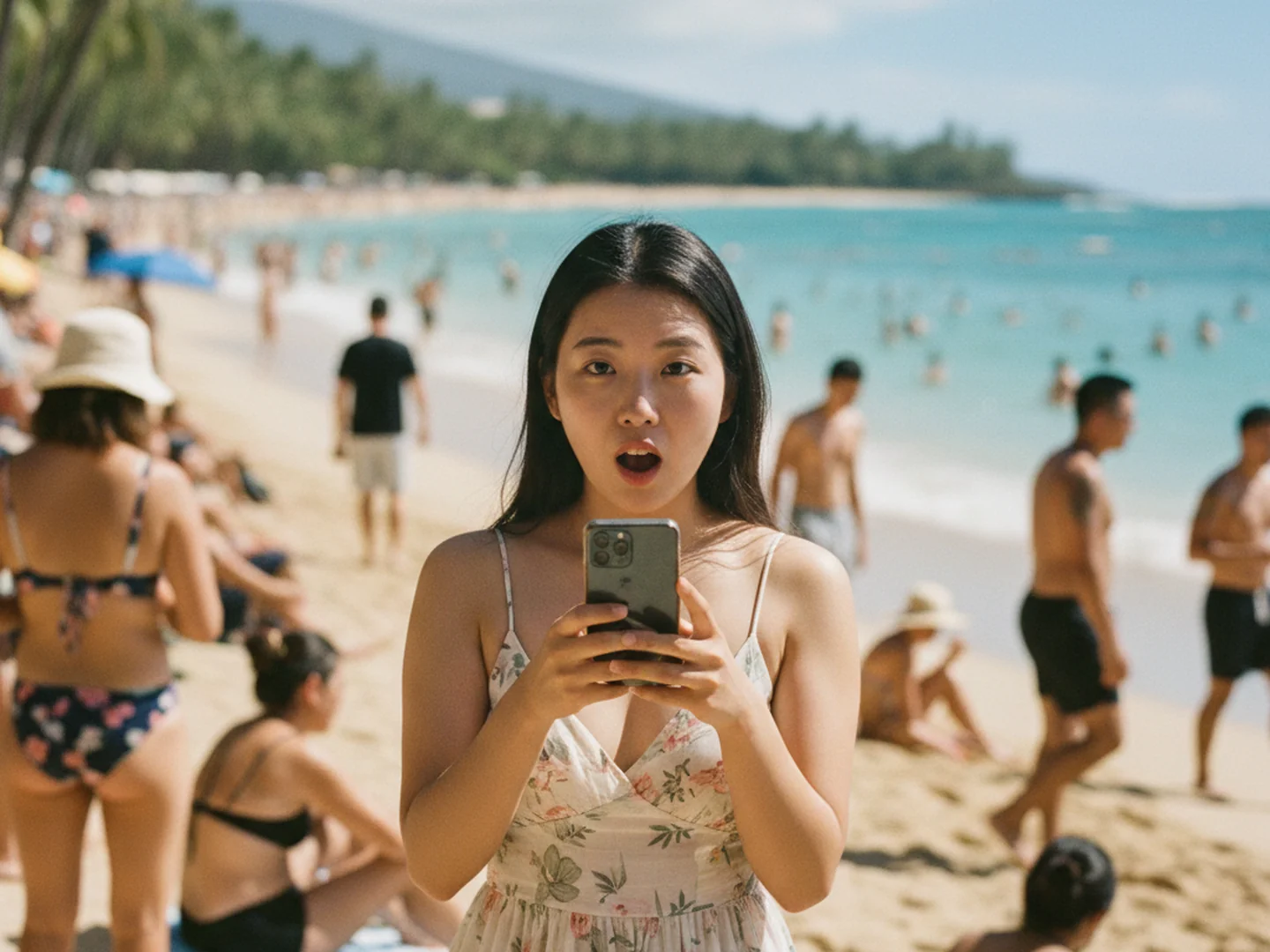 윈터 하와이 민낯 비주얼02